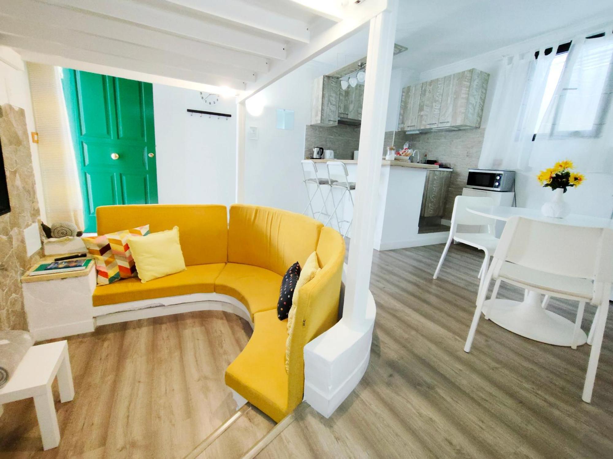 Apartmán Thelma 1 Minuto A Pie Del Mar Tías Exteriér fotografie